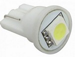 Светодиод МАЯК  12 T10-W 1SMD (5050) белая  мин.заказ.10шт