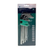 Набор TORX Г-образны 9 пр. удл. T10,T15,T20,T25, T27,T30,T40,T45,T50  NORD YADA
