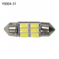 Лампа светодиодная CR C5W T11-31, 12V Y0004-31