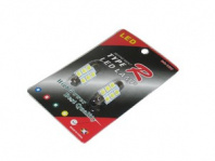Светодиод М5 Т11 6SMD 5050 белый 36мм (блистер, 2шт)