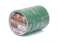 Изолента 15мм*20м "Klebebander" зеленая TIK503T 