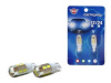 Светодиод М5 Т10 линза+10SMD 5730 белый (блистер, 2шт.)