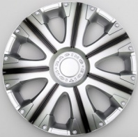 Колпаки колесные 16 Расинг Super Silver  (компл.4шт) STAR