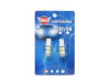 Светодиод М5 Т10 9SMD 5050 белый (блистер, 2шт)
