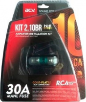 Набор проводов ACV 2.10BR (Bronze=Light) (2-кан усил-ля 10AWG/ATC 30A)
