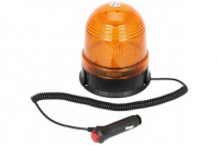Маяк проблесковый 10-30V ("Стробоскоп", h=152мм,d-140мм, 72LED, на магните, в прикур., )