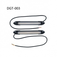 Ходовые огни+поворот, 12V, бегущий свет при запуске, 16.5см, 36 чипов