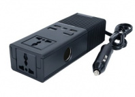 Автомобильный инвертор 200Вт вх.12-24 / вых.220V+3×USB, цифровой дисплей