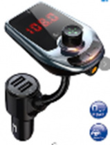 FM-модулятор 2xUSB, Bluetooth, TF-card 2.1А RV-103