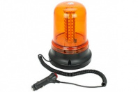 Маяк проблесковый 10-30V ("Стробоскоп", h=206мм,d-155мм, 90LED, на магните, в прикур., )
