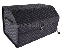 Органайзер в багажник CarFashion «TREVEL» черный/т.серый 51х31х30см
