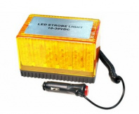 Маяк проблесковый 10-30V ("Стробоскоп" КИРПИЧ, h=78мм, L=122x80мм, на магните, в прик.) 
