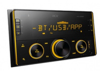 Автомагнитола ACV 2-DIN 2100BM FM/USB/SD/Bluetooth, мультицвет подсветка/4*50Вт + Подарок