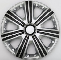 Колпаки колесные 13 DТМ Super Silver  (компл.4шт) STAR