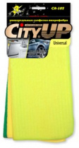Набор салфеток из микрофибры CityUp (30 х 30см) уп.3шт СА-102