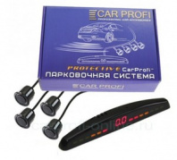 Парктроник CP-LED 118-4S, 4 датчика, D-18мм NEW, серебро