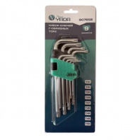 Набор TORX Г-образных 9 пр. T10,T15,T20,T25,T27,T30, T40,T45,T50  NORD YADA