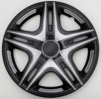Колпаки колесные 13 Дакар Super Black  (компл.4шт) STAR
