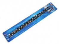 Лента светодиодная Зеленая 30см М5 (18 SMD 5050) (черная осн, 2шт) 12v