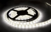 Лента светодиодная Белая 5 метров (300 SMD 3528 черная осн.) 12v