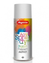 Краска белая матовая (265г) MagicLine 420  RAL 9016